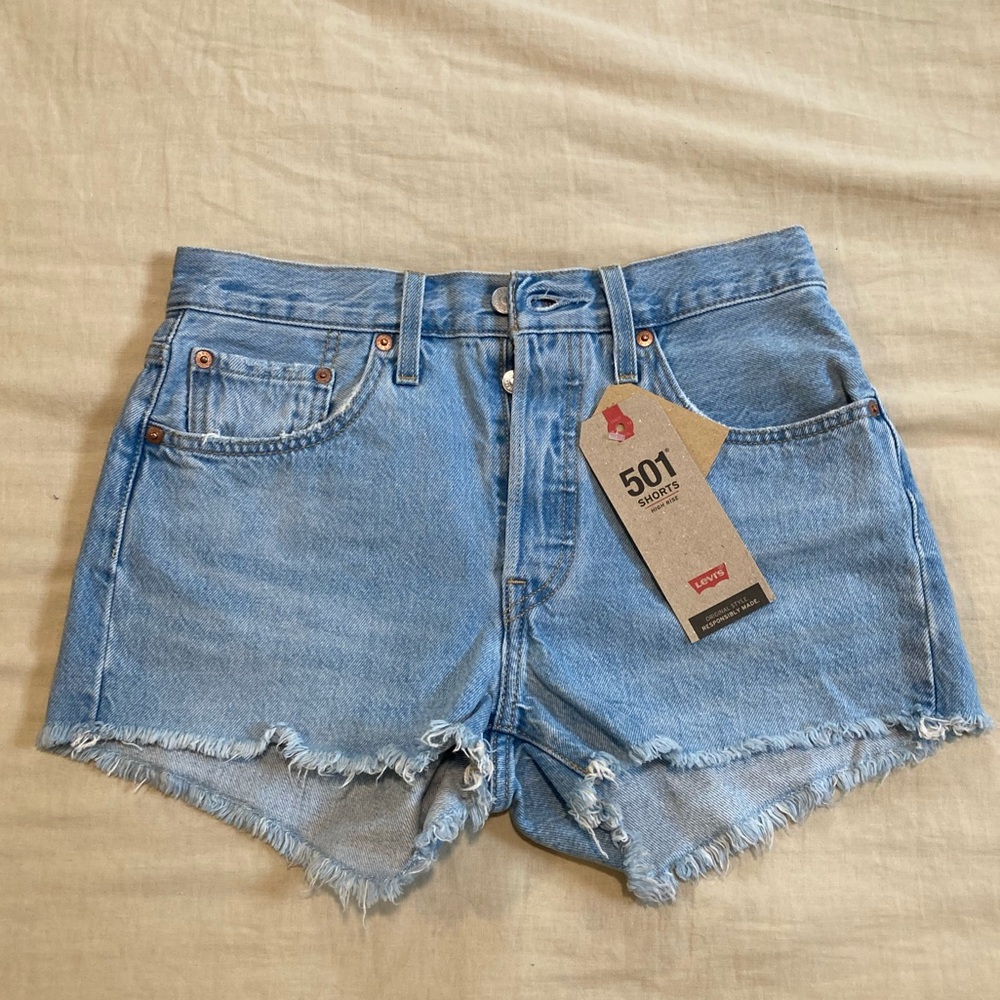 Levi’s 501 High Rise Shorts NWT